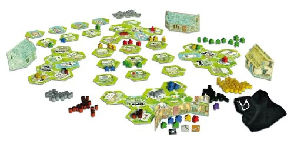 R&D Games Keyflower Board Game, Multi-Colored R&D Games Keyflower Board Game, Multi-Colored
