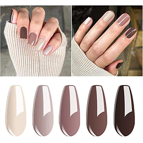 Chocolate milk French manicure: The sweet trend at your fingertips