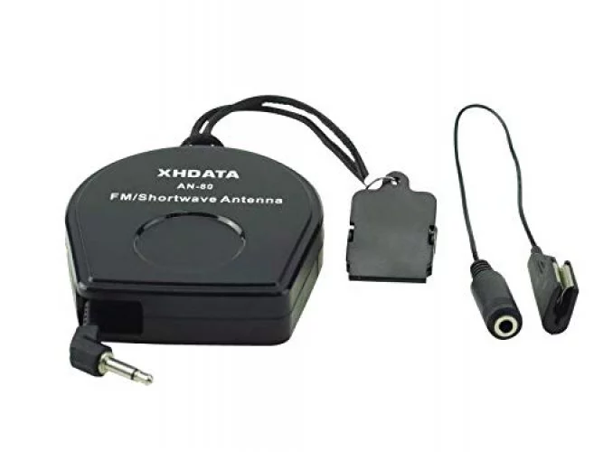XHDATA AN-80 Shortwave Antenna FM SW External Antenna Whip Antenna to Improve Signal Reception