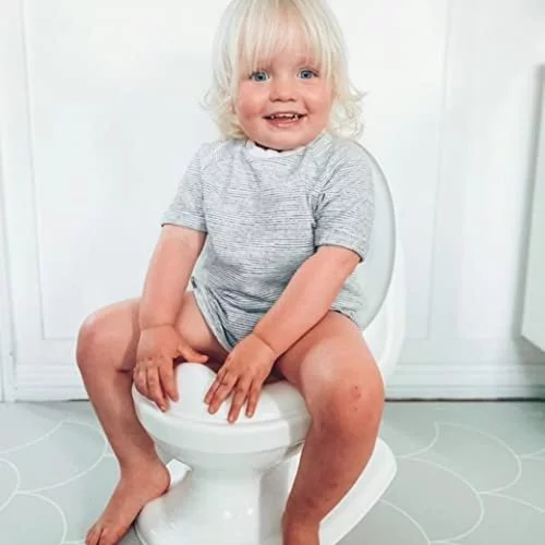 Nuby My Real Potty Training Toilet With Life-Like Flush Button
