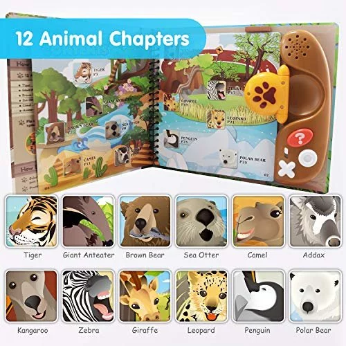 Best Learning Book Reader Animal Kingdom - Educational Talking