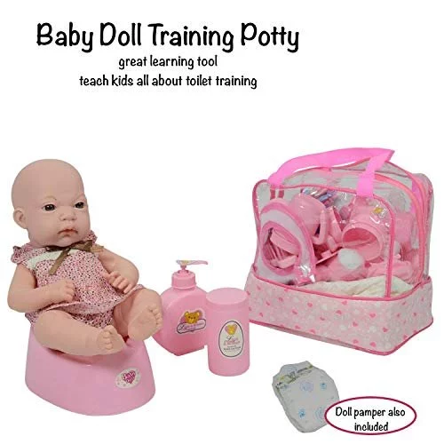 Doll Feeding Set with Baby Doll Accessories Includes Doll Bottles (30 Pack)