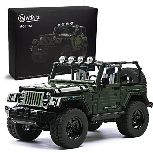 Nifeliz Off Road Pickup Wrange 1 8 Moc Technique Building Set Engineering Model Car Toy For Adults 2 096 Pieces Imported Products from USA iBhejo