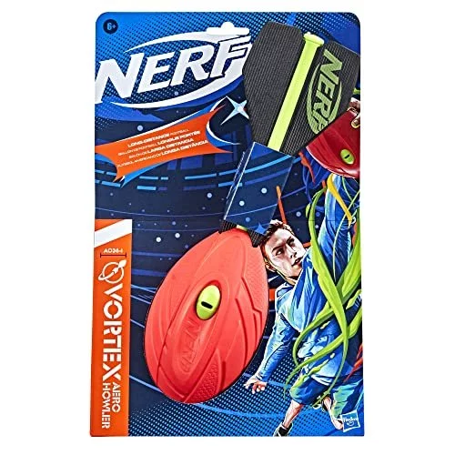 NERF Vortex Aero Howler Foam Ball – Classic Long-Distance Football