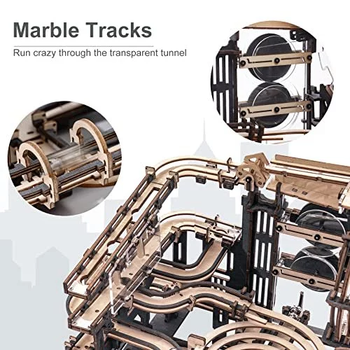 Rokr Marble Run 3D Wooden Puzzles For Adults Mechanical Model