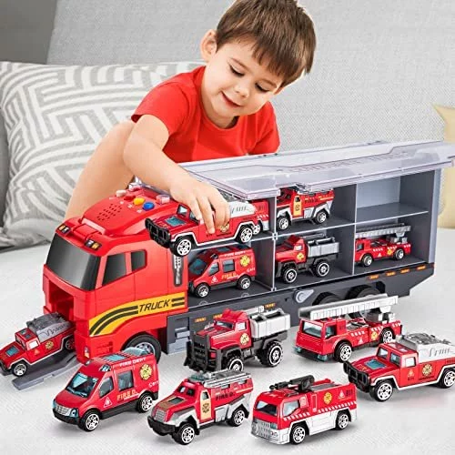 Metal fire engine toy online