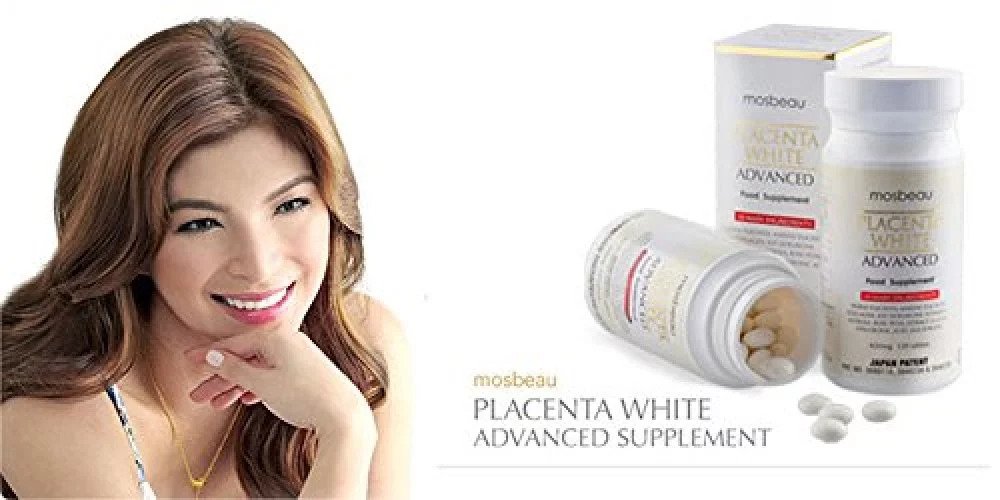 Mosbeau Placenta White Advanced Skin Whitening Tablets Imported