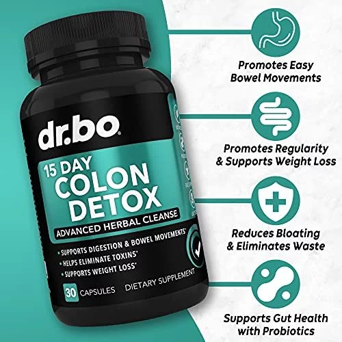 Colon Cleanser Detox For Weight Flush 15 Day Intestinal Cleanse