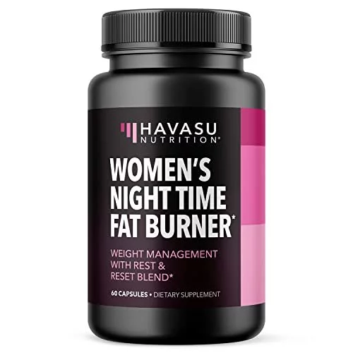 Havasu Nutrition Night Time Fat Burner Weight Loss Pills For Women