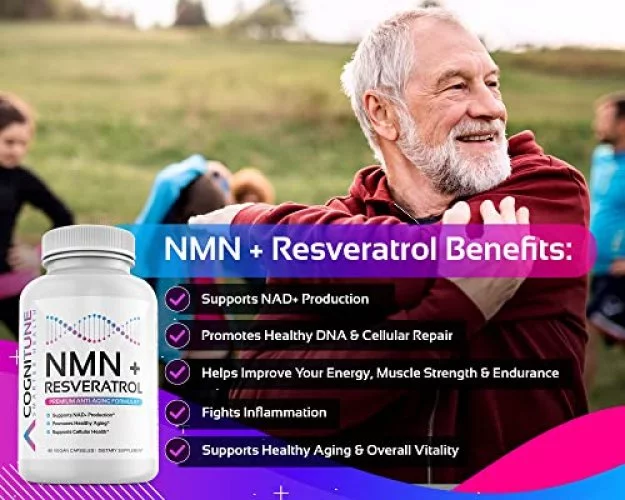 Nr + Resveratrol Supplement - Increase Nad, Dna & Cellular Health ...