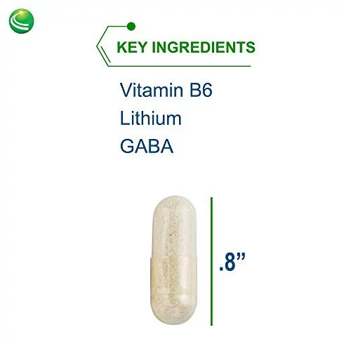 Nutra Biogenesis Stress Factors Vitamin B6, Lithium And Gaba To
