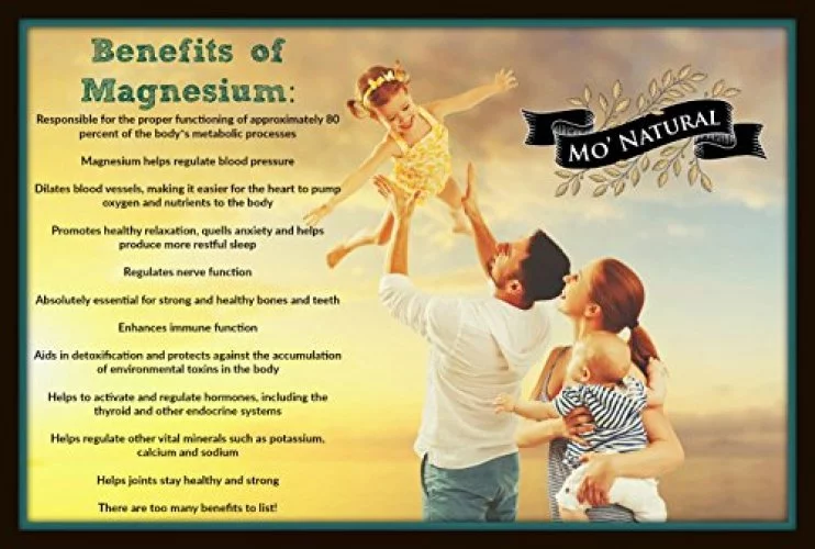 Mo Maggie Magnesium Lotion - Highest Concentration Of Genuine Zechstein  Magnesium In A Lotion - Wholesome & Organic Opulent Oils & Shea Butter- 8 -  Imported Products from USA - iBhejo