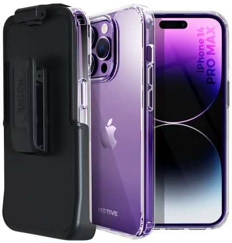 Motive For Iphone 14 Pro Max Case With Belt Clip Shockproof