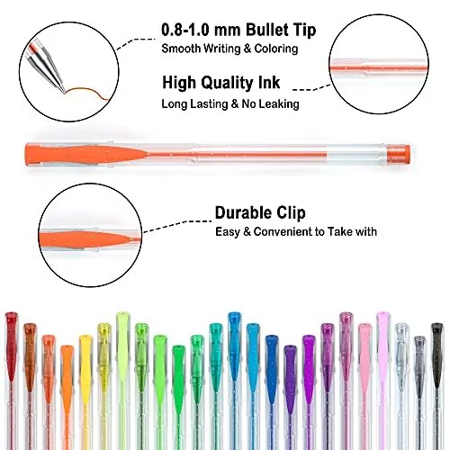 HOT Shuttle Art Colored Gel Pens Walmart Gel Pens Amazon