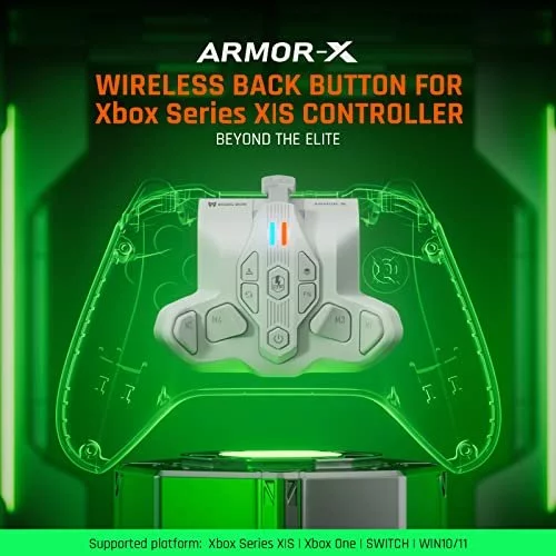 Wireless Controller Paddles, Bigbig Won Armor-X For Xbox Series Playing On  Xbox Series X, S/Xbox One/Switch/Windows, Controller Back Buttons Mapping