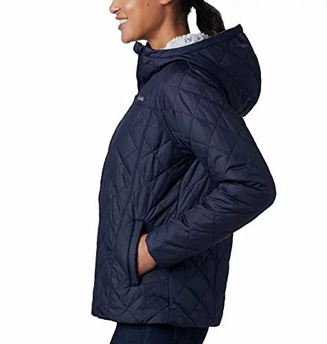 Columbia Women s Copper Crest Hooded Jacket Dark Nocturnal Medium Imported Products from USA iBhejo