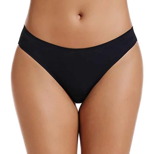 VOENXE Seamless Thongs for Women No Show Thong Underwear Women 5