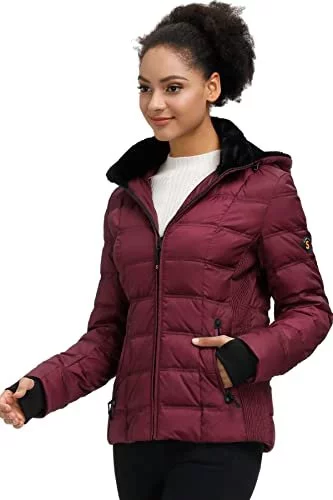 Orolay Women's Winter Down Jacket with Faux Fur Trim deals Hood