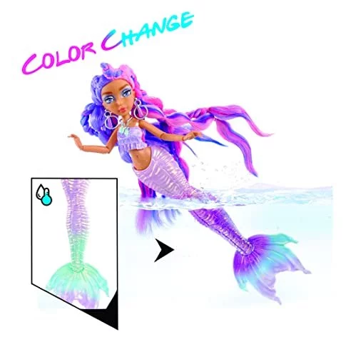 MERMAZE MERMAIDZ Color Change Kishiko Mermaid Fashion Doll