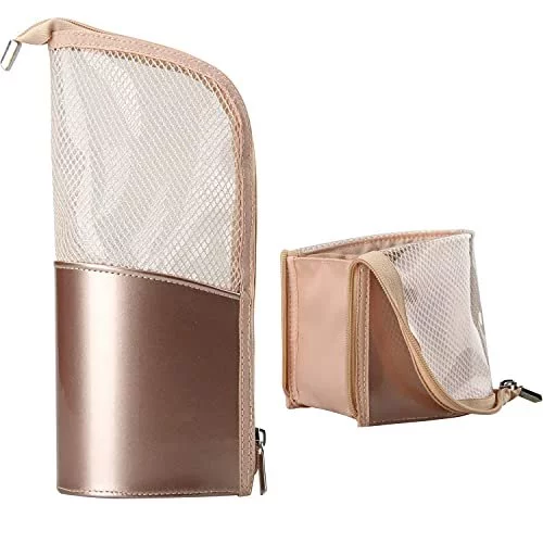 Travel Makeup Brush Holder Silicone Cosmetic Brush Organizer Bag Storage  Box Without Lanyard(Pink) | ZA | PMC Jewellery