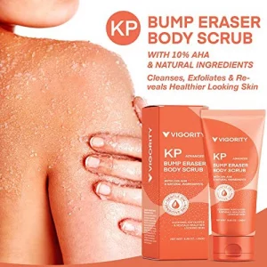 Kp Bump Eraser Body Scrub, Bump Eraser Body Scrub, Keratosis Pilaris Treatment, Strawberry Legs Treatment For Women, Kp Bump Eraser, Kp Body Scrub Fo