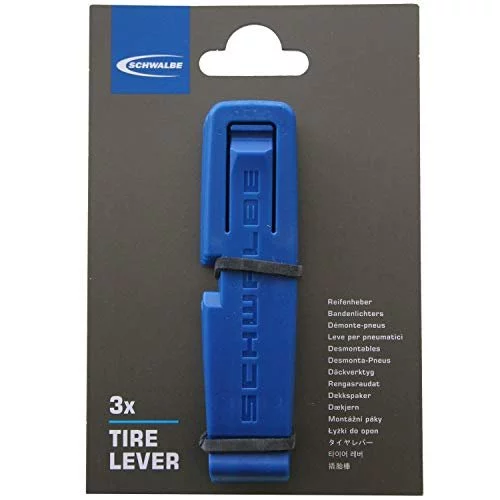 SCHWALBE Bicycle Tire Levers Blue 2.4 x 0.4 x 3.9 inches Imported Products from USA iBhejo