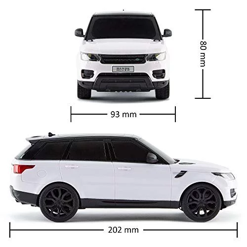 CMJ RC Cars Range Rover RC Remote Control Car Sport White 2.4Ghz 1 24 Scale. Great Kids Play Toy Auto Imported Products from USA iBhejo