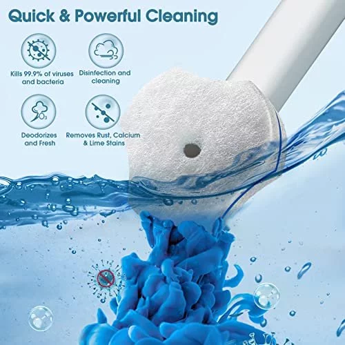 Disposable toilet bowl brush hotsell