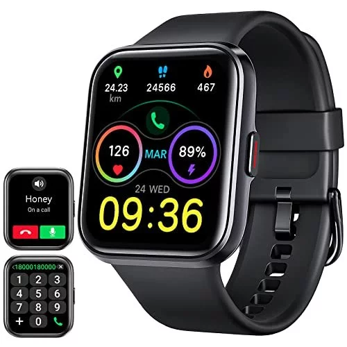 Smart Watch For Men Women Answer Make Call Alexa Built In 1.7 Fitness Watch With Heart Rate Spo2 Sleep Monitor 60 Sports Ip68 Waterproof Activity T Imported Products from USA iBhejo