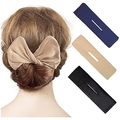 3Pcs Deft Bun Maker For Hair Donut Hair Bun Hair Pieces For