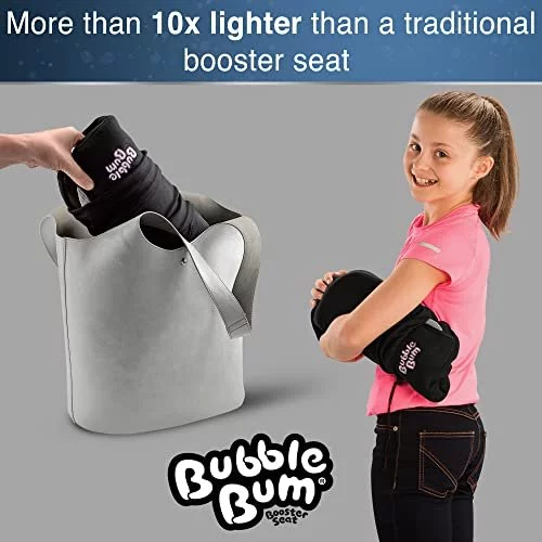 Bubblebum inflatable backless booster car seat hotsell