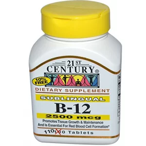 21st Century, B-12, 2500 mcg, 110 Tablets - 2pc
