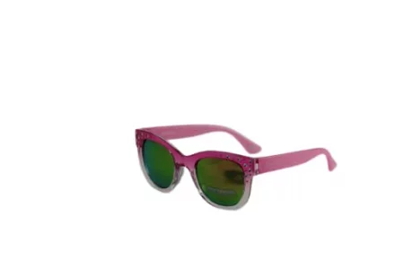 Skechers Girls Sunglasses SE9012S 72Z Clear Pink Cat Eye 100 UV 45 20 130