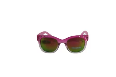 Skechers Girls Sunglasses SE9012S 72Z Clear Pink Cat Eye 100 UV 45 20 130