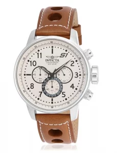 Invicta Mens 16009 S1 Rally Analog Display Quartz Brown Watch