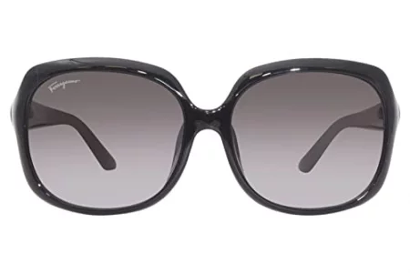 Salvatore Ferragamo Grey Gradient Rectangular Ladies Sunglasses SF739SA 001 59