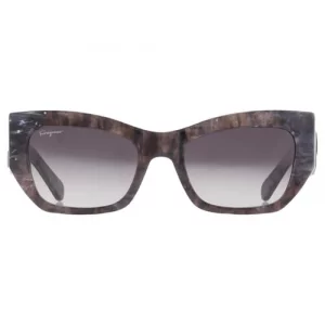 GIORGIO ARMANI AR8007-5595R5 Sunglasses STRIPED GREY WGREY  display picture 2