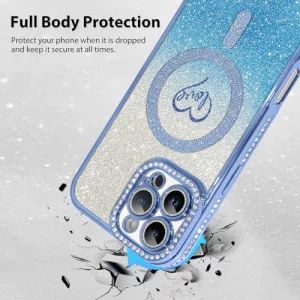 m！ 　★美品★IROMEKI MagSafeコインケース シルバー IROMEKI heart charm mag case ハート MagSafe - メルカリ