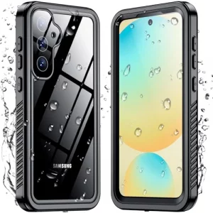 Temdan for Samsung Galaxy S24 FE Case Waterproof, Military-Grade Drop Protection IP68 Underwater Full Body Heavy Duty Rugged Shock-Proof Case for S24