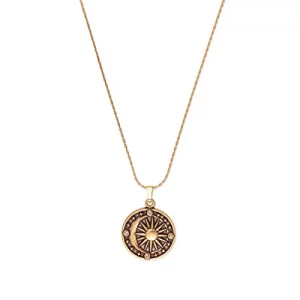 Alex and Ani Womens Cosmic Balance II 32 inch Necklace, Rafaelian Gold