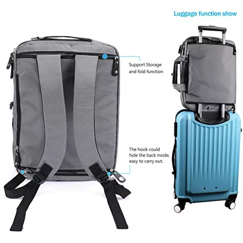 FreeBiz 18.4 Inch Laptop Briefcase Backpack Messenger Shoulder Bag 18 Inch  Gaming Notebook Computer Case Handbag