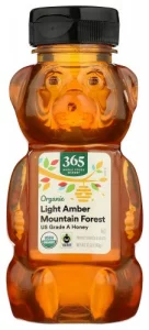 365 by Whole Foods Market, Organic Light Amber Wildflower Honey, 12 Ounce