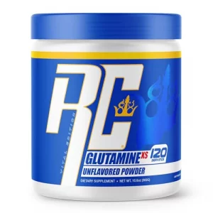 Ronnie Coleman Signature Series Glutamine Powder, Supplement for Post Workout Muscle Recovery, Supplements with L-Glutamine for Men and Women, Streng