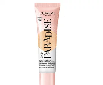 LOreal Paris Skin Paradise Water-infused Tinted Moisturizer with Broad Spectrum SPF 19 sunscreen lightweight, natural coverage up to 24h hydration fo