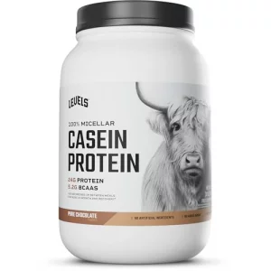 Levels 100 Micellar Casein Protein, Hormone Free, Chocolate, 2LB