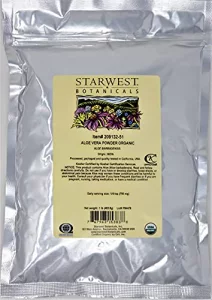 Starwest Botanicals Organic Aloe Vera Powder, 1 Pound