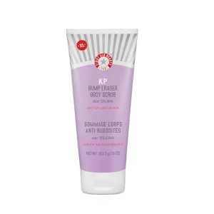 First Aid Beauty - KP Bump Eraser Body Scrub with 10 AHA Keratosis Pilaris Skin Exfoliater with Glycolic and Lactic acids Helps Reduce Chicken Skin B