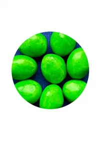 Boston America Dragonball Z Senzu Beans Candy 1 Collectible Korin Drawstring Bag Sour Green Apple Flavored Candy Green Brown 2 Ounce Pack Of 1