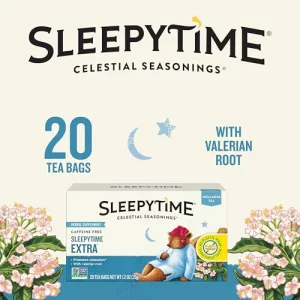 Celestial Seasonings Sleepytime Extra Herbal Tea 20 Tea Bags Box