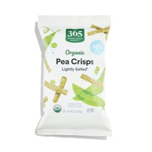 365 By Whole Foods Market Crisp Pea Lightly Salted Organic 3.3 Ounce